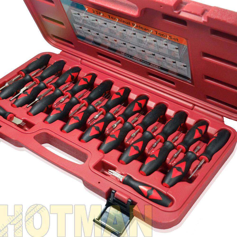 汽车维端子线束插头解锁工具23件套车音响导航汽修986拆卸退器针