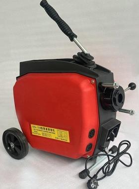 市政型污水管道通机大功率商用电OBV动管疏道疏通设备大下水道工
