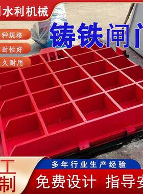 门铸闸式平板铸FQF铁镶铜闸门河道污水厂PGZ机闸铁一体电动闸门