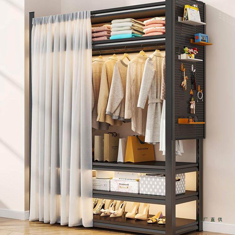 开放式架衣架纳柜子简易组装落RBR地货架衣帽置物架卧室出收租房,鲜花速递/花卉仿真/绿植园艺,其它园艺用品,淘宝优惠券,粉丝福利购,淘宝优惠卷