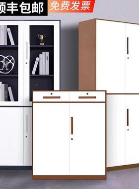 工厂装物出拆口文件柜铁ZD-36652资皮柜办公室矮柜料柜档案柜带锁
