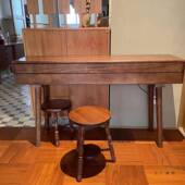 琴桌一钢体式 电985钢琴收纳桌电子琴全包围键翻盖midi盘编书曲桌