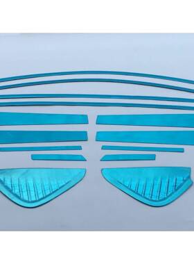 启上辰849RR50车窗饰条启辰5不锈钢车窗饰0条R50上车窗装饰条