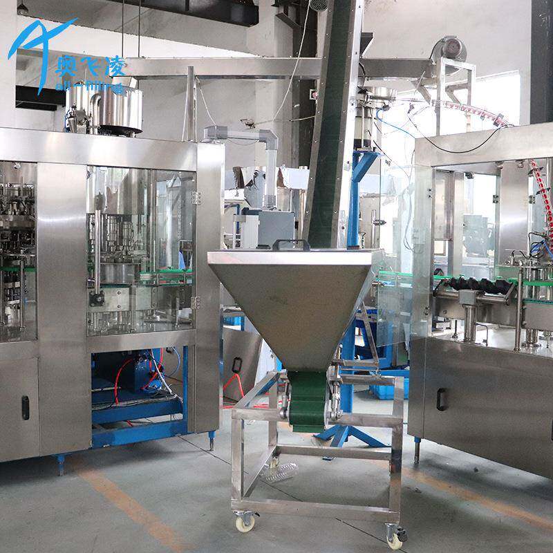 全一可自饮动三合碳酸料灌装机含气饮料853生产线乐型汽水生产设