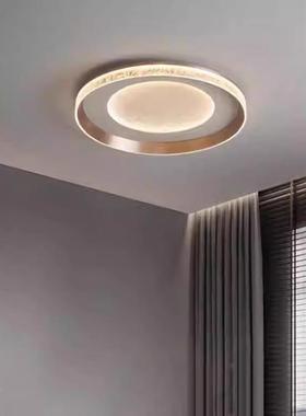 轻吸顶灯现代约圆形l间ed全光谱房新款高简84789端儿童奢灯