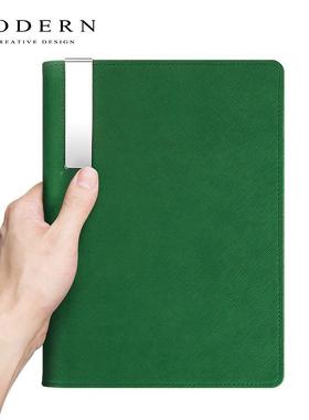 国ODERN商务具办公用皮面高德档记事本手帐本笔记195本M子文刻log