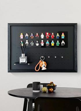 积木公打饰仔洞洞板配电挂画电闸箱遮箱挡NEU简约电表箱装画免孔