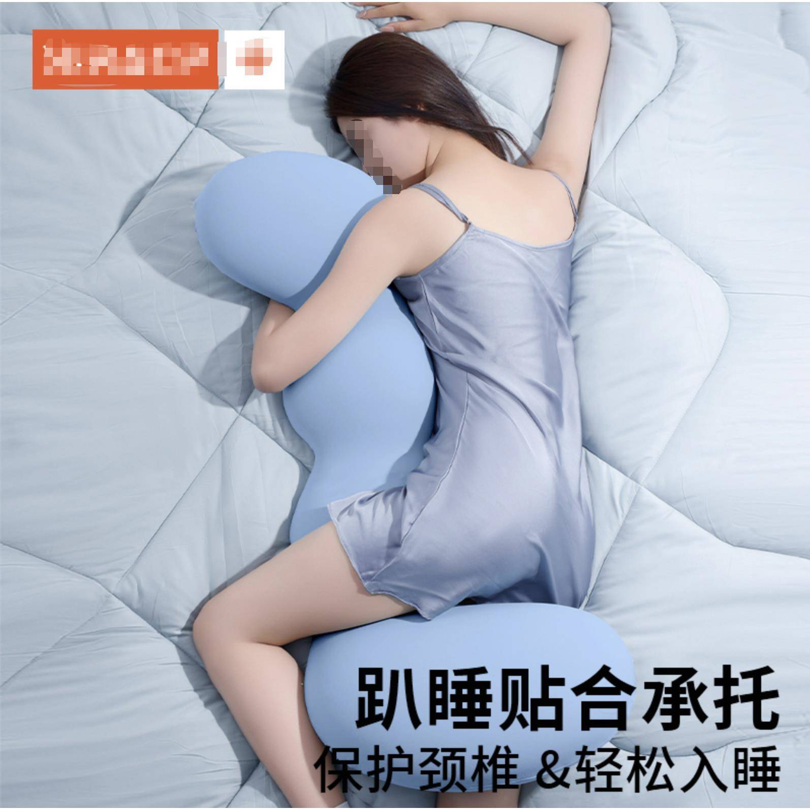 抱枕LRF睡觉夹腿女用条孕妇生侧卧枕床侧男睡枕大沙发人形长生