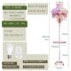 站色灯几卧室遥控调节亮度式 高档欧式 客立厅茶粉落地灯开关脚踏式