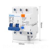 高档漏电开关Dz4Le2P63电A空漏保7护器气开路开关C45正品