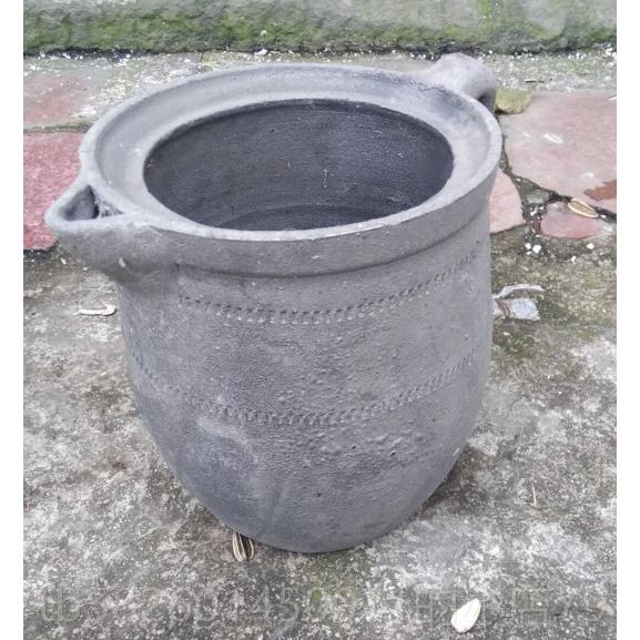 高档黍雅传统煎药中药砂锅家大号瓦罐药煲用黑电煮中医煲陶瓷熬药图片