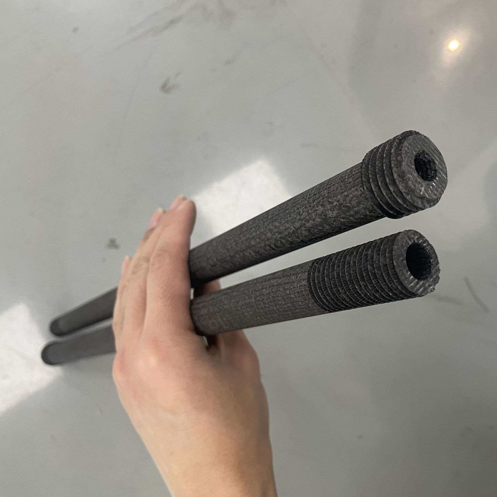 【碳碳管】耐高温酸碱高强度2.5D针刺气液相增密碳纤维复合材料管
