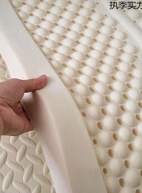 天然乳胶床垫床榻家用一体薄款双BUR人橡胶软垫学生折叠榻米褥卧
