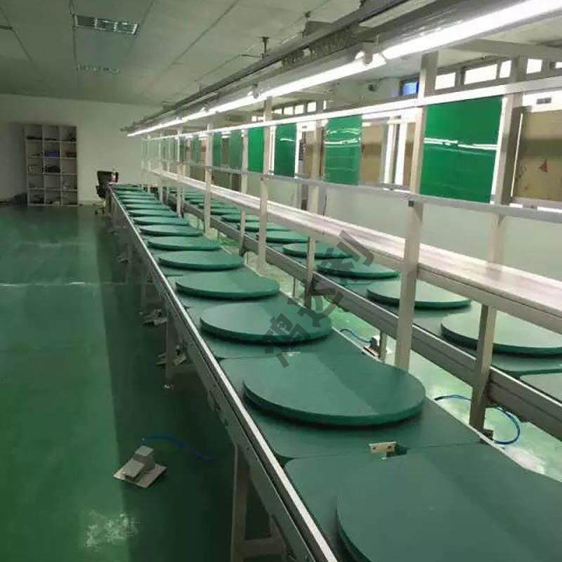 倍速链流177水装配电线输线送线家电装生组产线车间器自动化流水