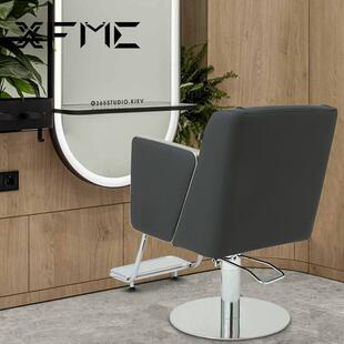 热理店椅子网红美椅卖发廊专发用剪发椅升降J 6019座椅烫染黑色发