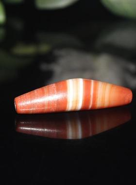 直播热571清销仿代仿古老牛角珠古珠老玛珠子缠丝老玛瑙牛角瑙型