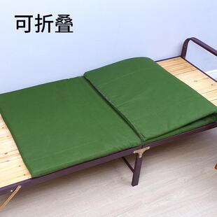 硬质棉床垫6778工地单位院绿色硬垫子宿单人校舍学生防潮垫租房