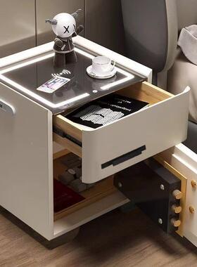 家用能智床箱头柜保险柜一体室简约现代多功能CUQ卧无线充电保险