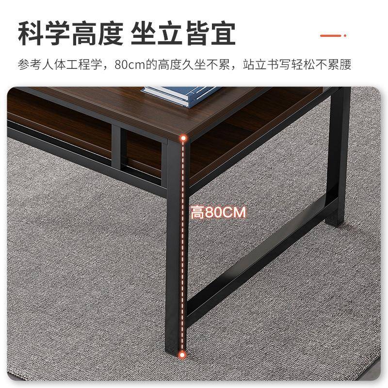 书法桌书柜组合简约书新中869式家用画案公办桌房写字椅台