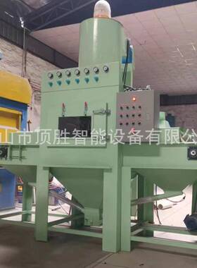 惠州自动输送式喷砂石RFY材木清板输送式机喷砂机家具表面理喷砂