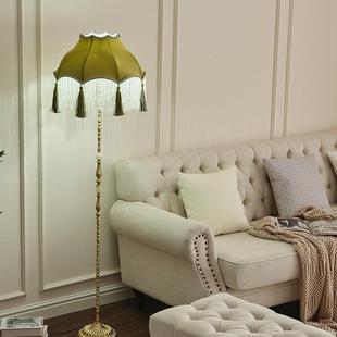 全落铜流苏v室intage987复古法式美式客厅卧室房卧客厅氛围书感地