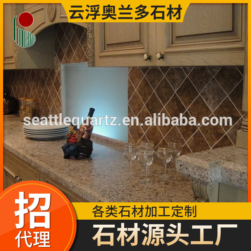 人造大理石石英石可预制调色台面