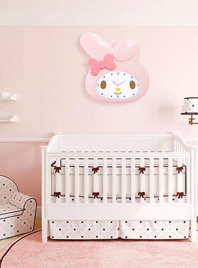 奇特!Melody乐蒂儿厅童可爱挂钟!客卧室宿舍静音美OVZ!卡通时钟.