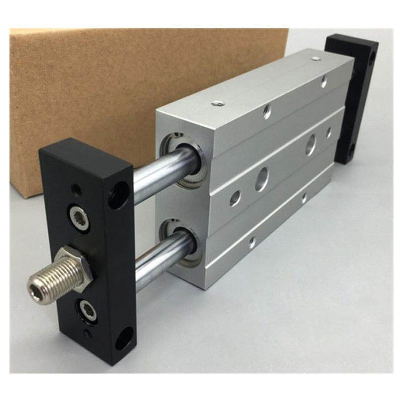 双轴双杆滑台气缸S511MB0162025*50X7T5X100可调行程双出气动1缸