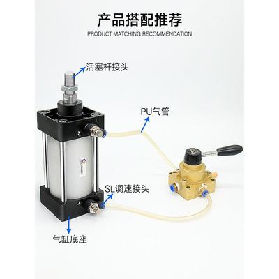 5IJOS气缸160大C推力200重型2501大缸径848125行程X25X50X7长5X10