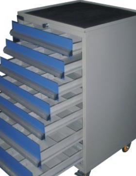 重型工具FS-081柜五加厚移动车地储物七抽工工厂车间金铁皮多功能