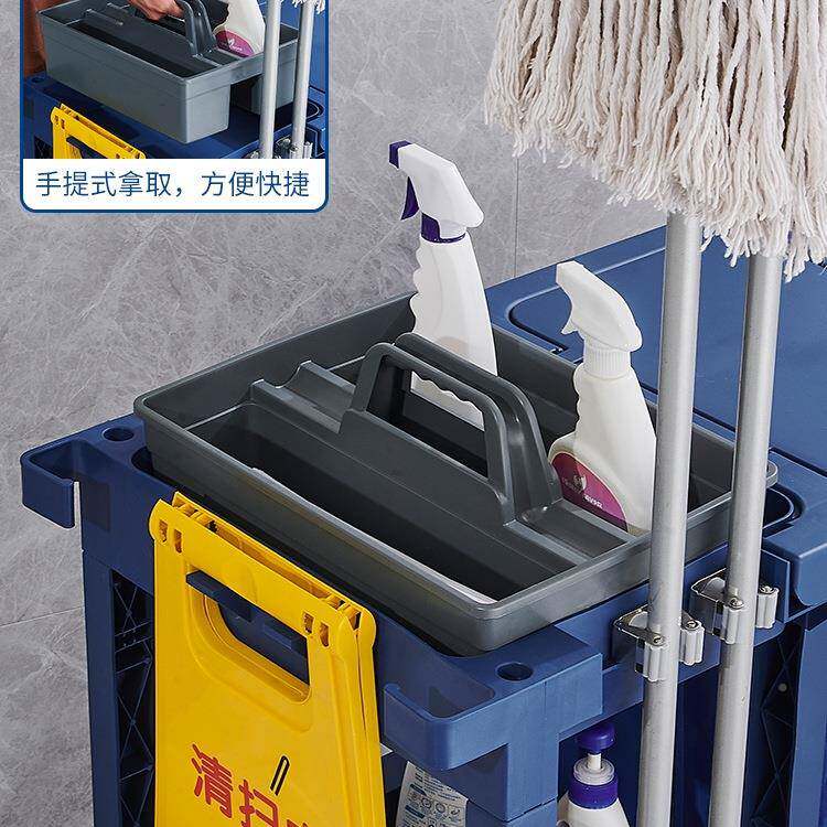 保洁手扫推车多功洁客房清工具车酒店物业户外打卫生92199能垃圾