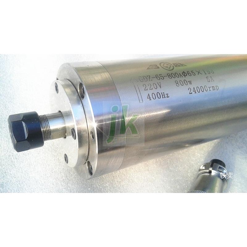 雕刻K机高速主电机昌盛GDZ00W1.5/2.2/轴3/5.5W水冷电机38825/4轴图片