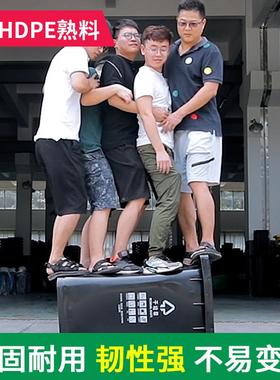 户外圾桶大F88THM57容号商垃用物业环卫挂车240L升大量带盖餐饮分