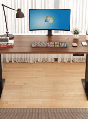 双电机电动升降桌桌腿智电脑桌电竞桌家用办公书实子86002木能颗