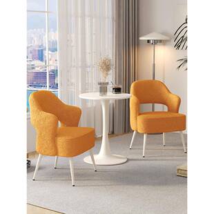 AL奶油白人沙发单椅卧子休闲桌椅套件8室阳台酒店HFO会客洽谈美甲