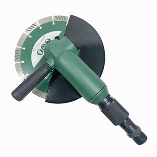 23型气0动工基业强动力切割机角劲磨机破桩头桩环400切石材打磨