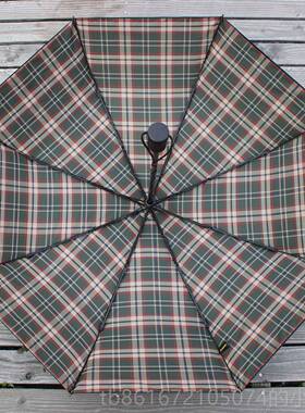 高档mama胶nxgo手工晴雨伞钛银防晒抗UV遮阳伞折遮阳伞银伞叠双层