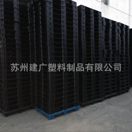 直销12田字型回11200*ZFZ1000*1250包打托盘黑色网格田字型栈板