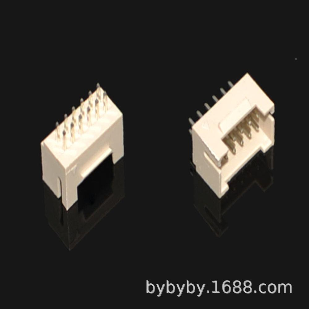 PHS*D双排带B锁立式卧式针EEF座2.0MM间距接插件扣Y柏雨PHSD连接