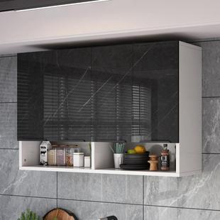 奢实木吊柜厨房墙壁味柜架挂772墙式 调品置轻物卫生间浴室储物收