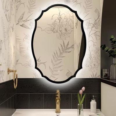 法式镜子复生古卫间壁挂式浴106室镜梳妆镜智能美玄关装饰