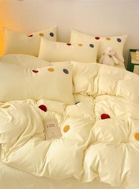 品A类母婴级水件棉毛巾绣四件套超柔婴KLQ儿棉儿洗童床学生宿舍三