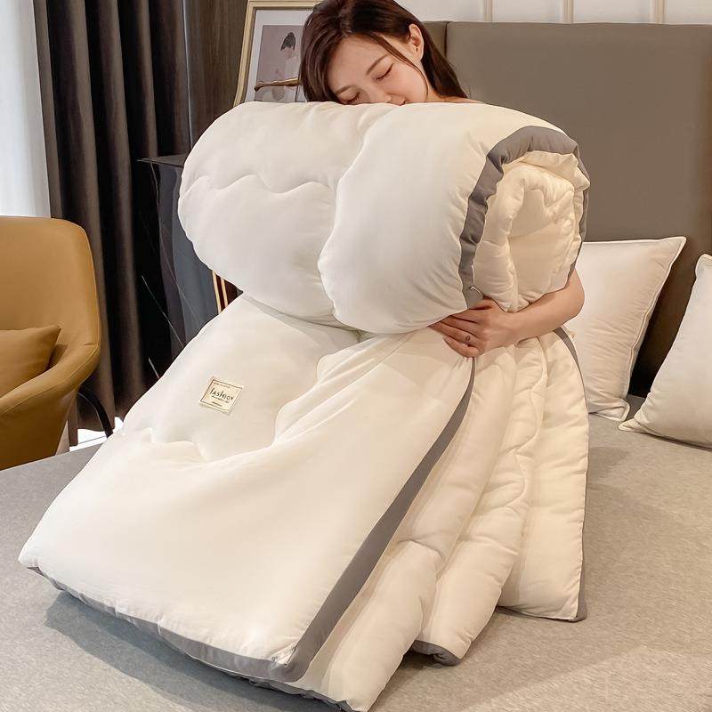 日式水洗棉春秋针织棉冬被保暖单双人宿舍床学生加厚被子被芯铺盖,鲜花速递/花卉仿真/绿植园艺,割草机/草坪机,淘宝优惠券,粉丝福利购,淘宝优惠卷