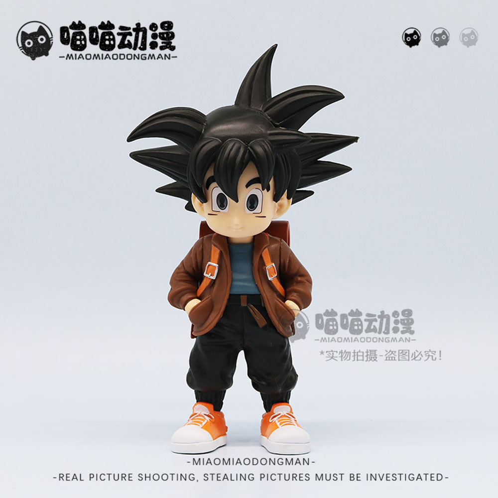 七龙珠学生悟空版站姿悟空手办