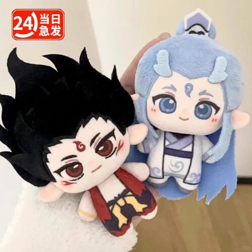 现货厘米哪吒敖丙印花体棉花娃娃