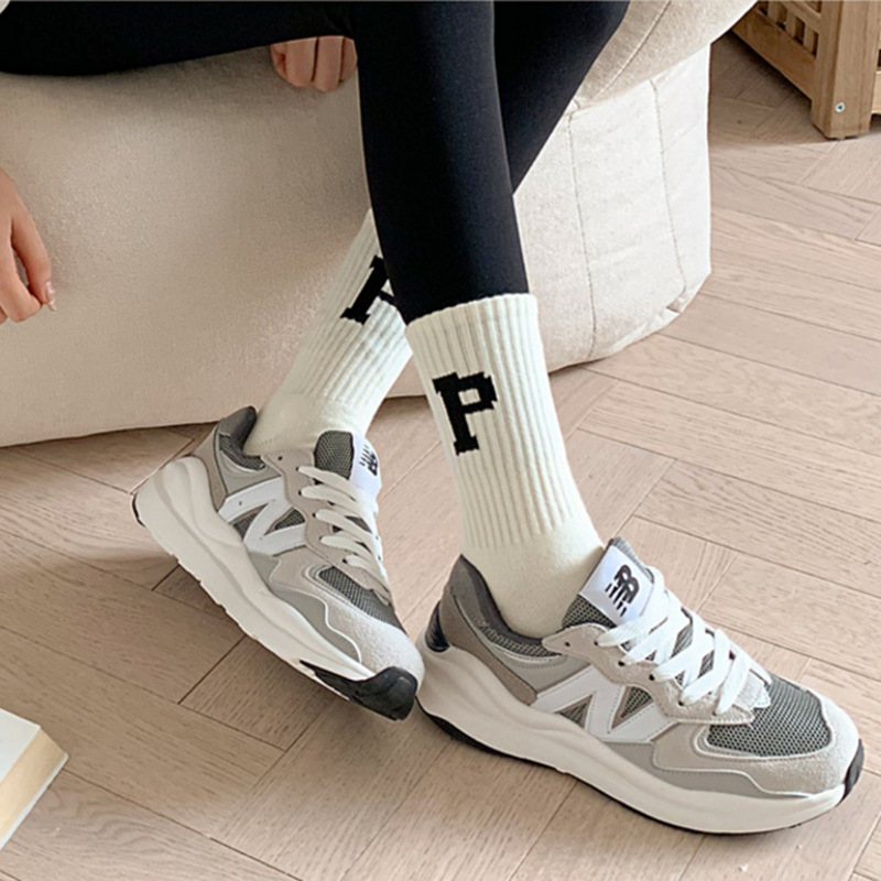 毛圈袜子女秋冬季潮韩版运动