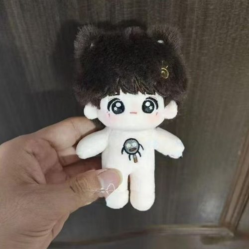 现货周深热可可棉花娃娃女有骨架