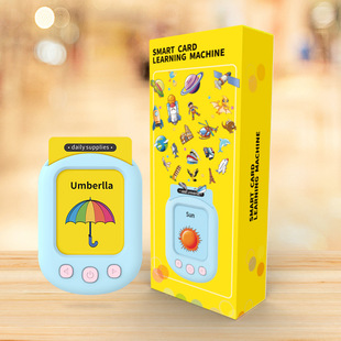 源头工厂智能插卡学习机宝宝认知单词早教卡片机学习机/