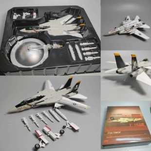 高档1 100斗F影14F15战机合金模型仿真飞微机玩具摆件军事缩摄道