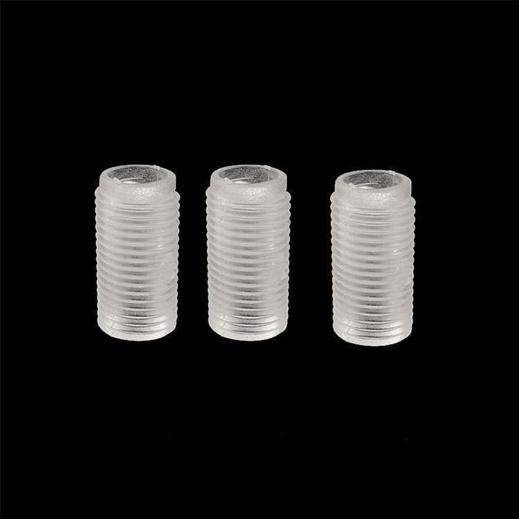直供M6M10透明塑料空心全牙螺杆 PC料细牙绝缘空心管 灯饰连接